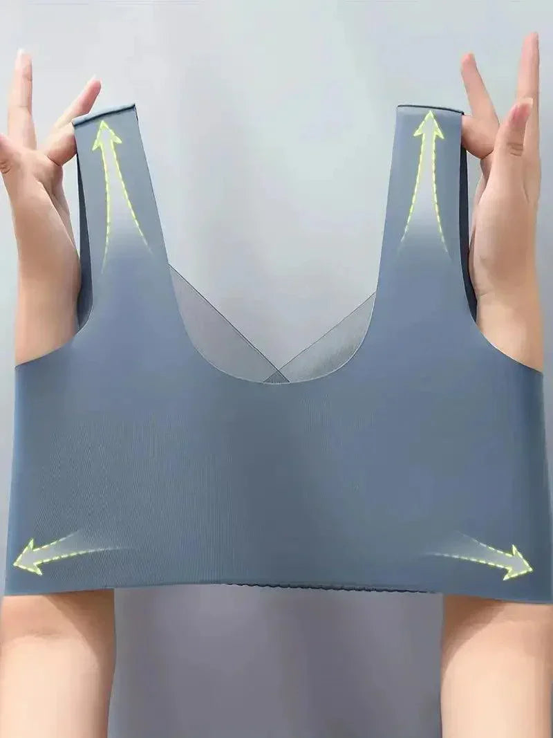 Soutien-gorge femme – Couvrant intégral – Sans armatures – Dentelle – Confort respirant