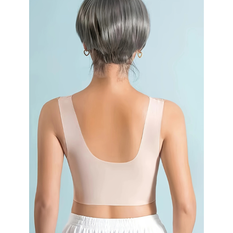 Soutien-gorge push-up femme – Sans couture – Maintien total – Confort respirant