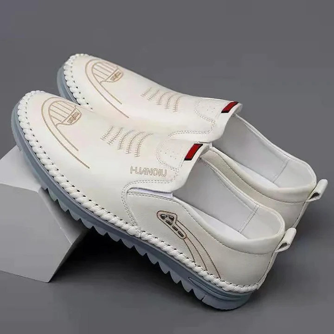 Mocassins homme – Bout rond – Finition lisse – Semelle légère – Confort décontracté