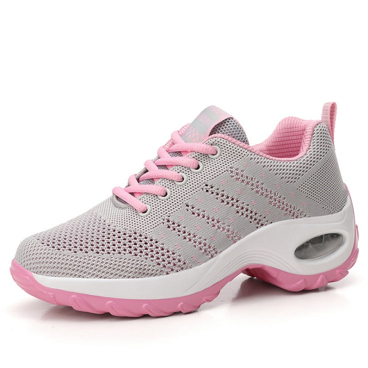 Women's Walking Shoes - Breathable Mesh - Visible Cushioning - Long-Lasting Comfort