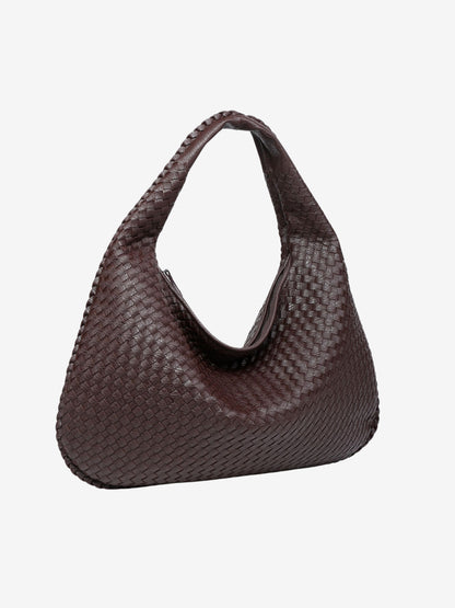 Sac cabas femme – Grand format structuré – Texture tressée – Style minimaliste