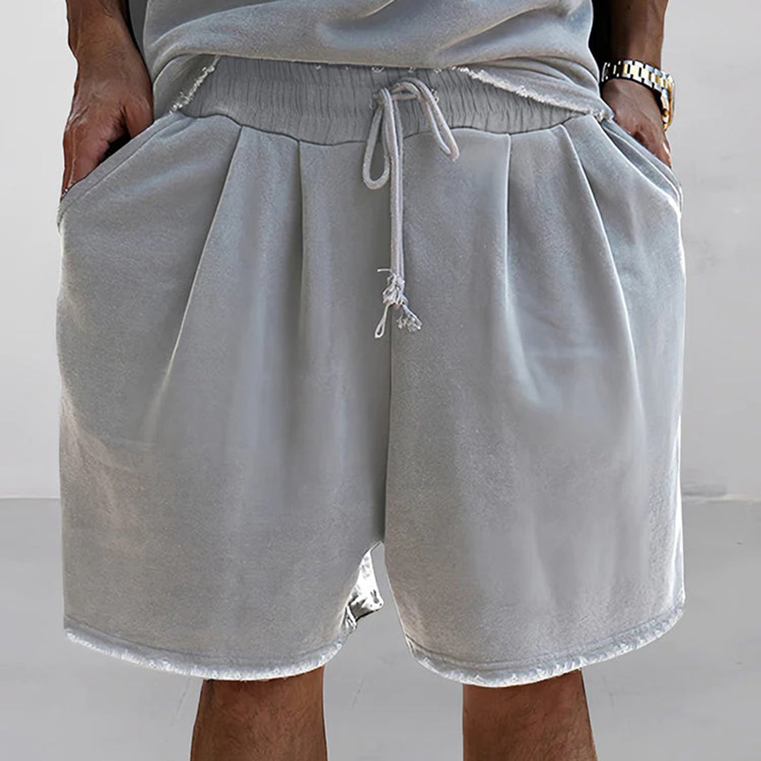 Ensemble Homme Décontracté – T-shirt Oversize et Short – Coupe Ample