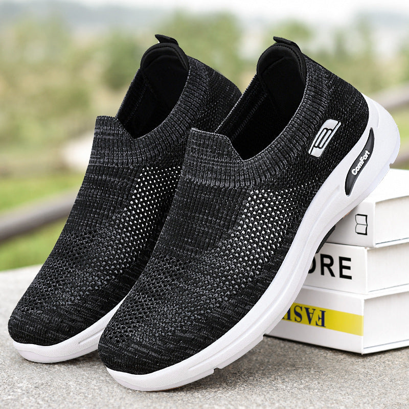 Chaussures décontractées homme – Sans lacets – Coupe basse légère