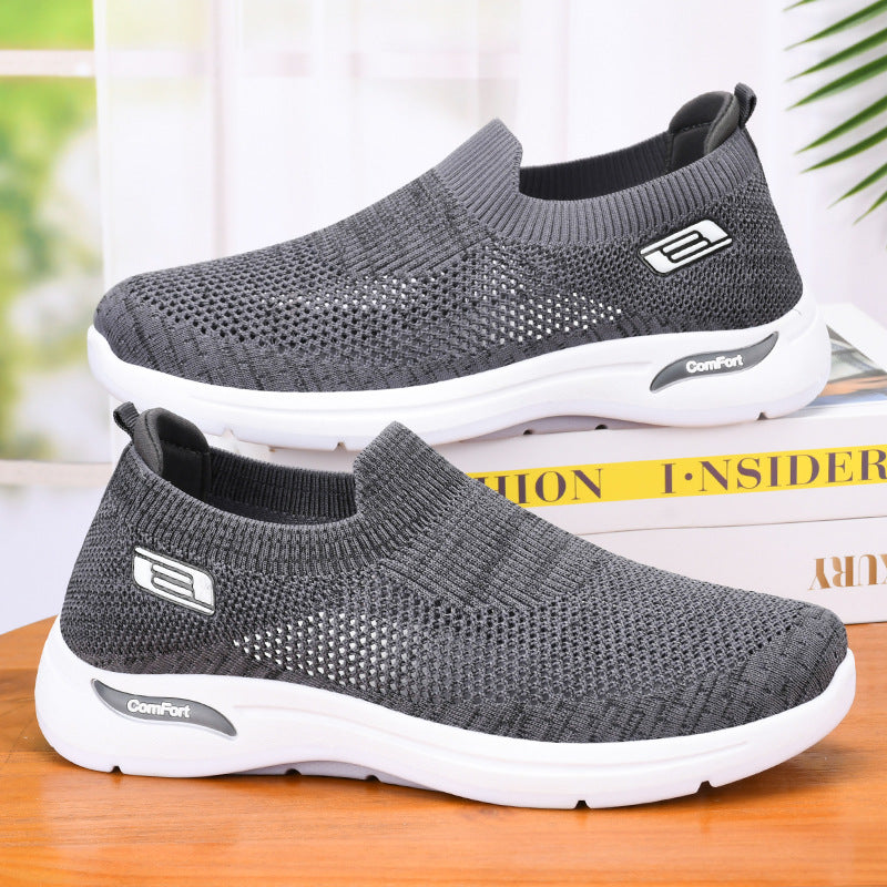 Chaussures décontractées homme – Sans lacets – Coupe basse légère