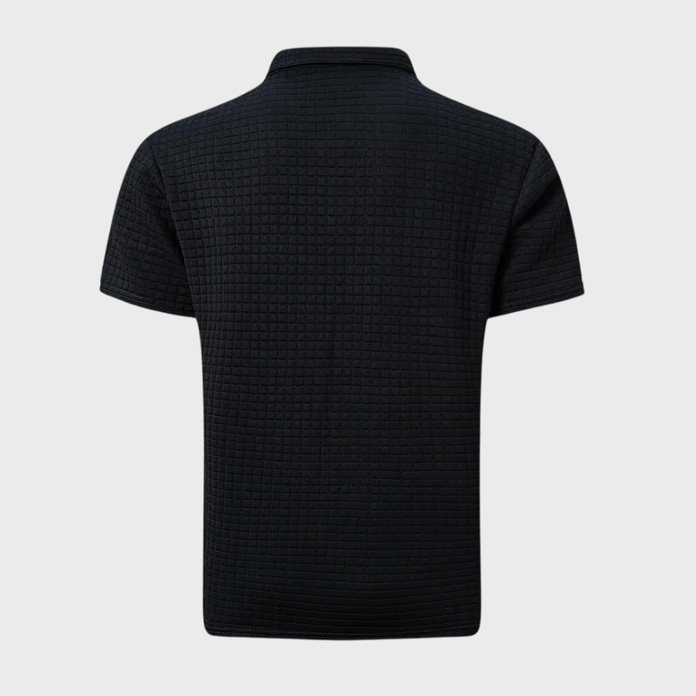 Polo homme – Coupe slim – Maille douce – Finition contrastée