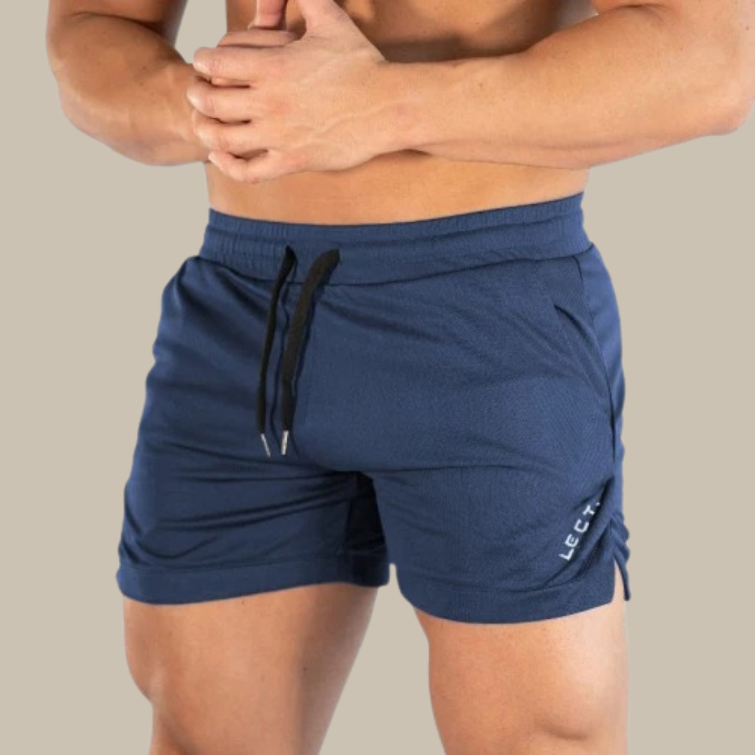 Short de bain homme – Coupe slim – Séchage rapide – Taille ajustable – Poches latérales