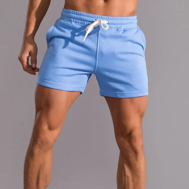 Short relax pour homme – Fibres naturelles – Taille ajustable – Coupe décontractée