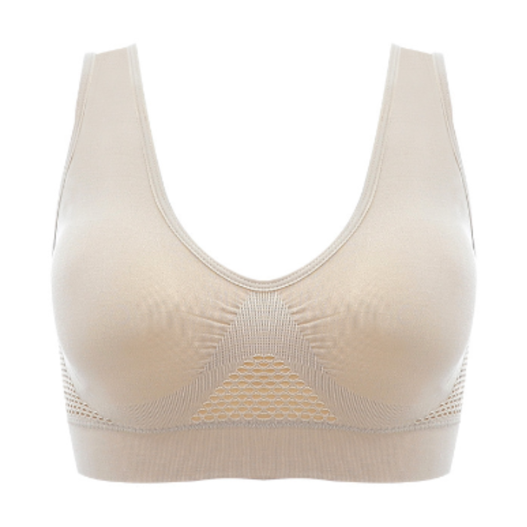 Soutien-gorge femme – Sans armatures – Coupe lisse – Maintien couvrant confortable