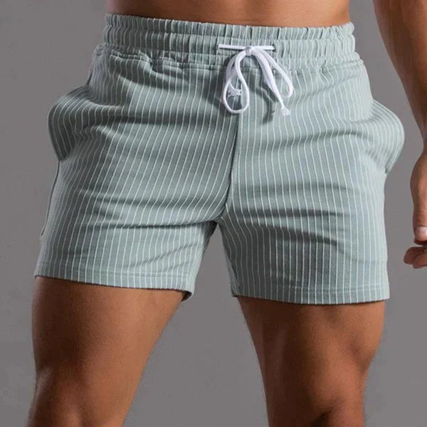 Short de bain homme – Coupe ajustée – Tissu à séchage rapide – Longueur mi-cuisse