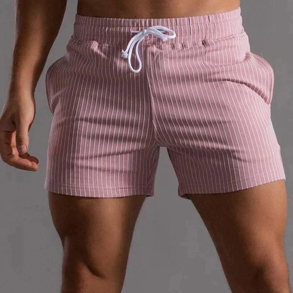 Short de bain homme – Coupe ajustée – Tissu à séchage rapide – Longueur mi-cuisse