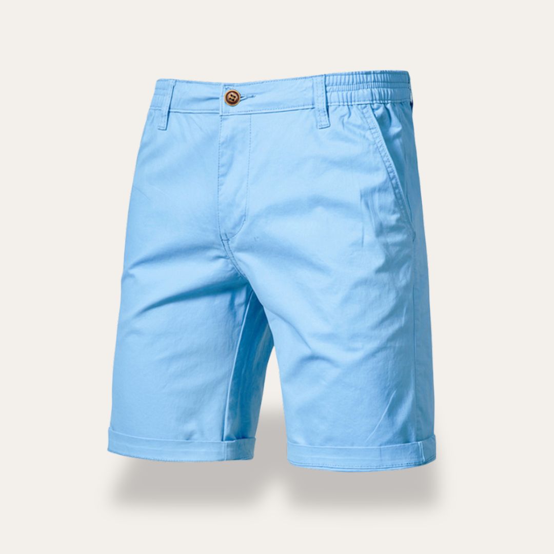 Short pour homme – Coupe classique – Tissu respirant – Longueur mi-cuisse
