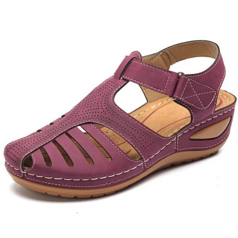 Sandales femme – Ajustement ergonomique – Semelle coussinée – Bride réglable