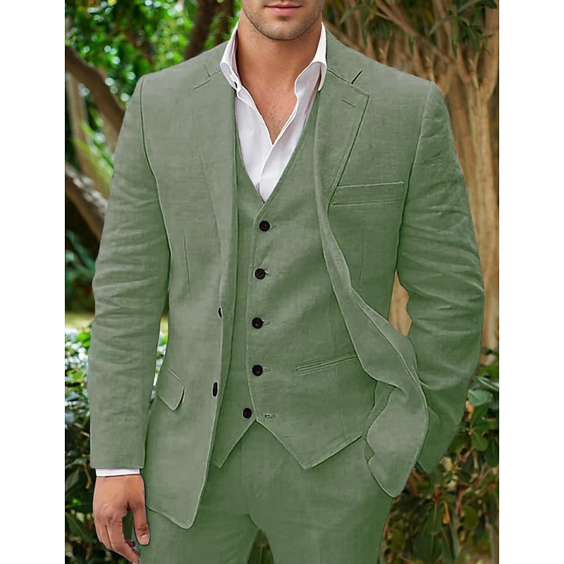 Blazer homme – Coupe ajustée – Tissu respirant – Boutonnage simple – Style formel