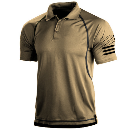 Men's Polo – Slim Fit – Sport Graphic Sleeves