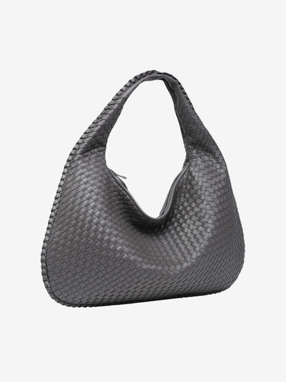 Sac cabas femme – Grand format structuré – Texture tressée – Style minimaliste