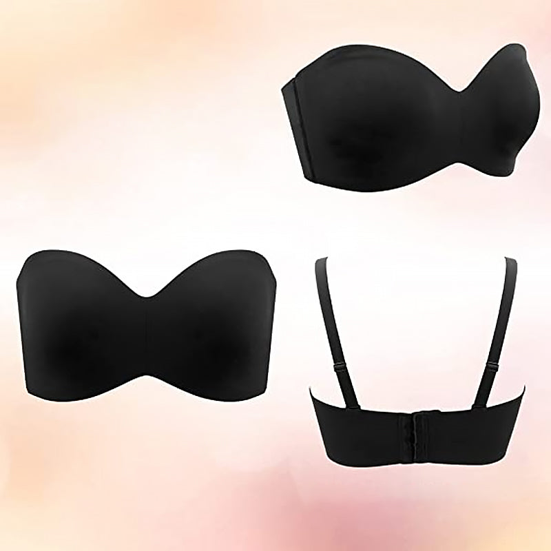 Soutien-gorge bandeau femme – Sans couture – Design sans bretelles – Maintien doux