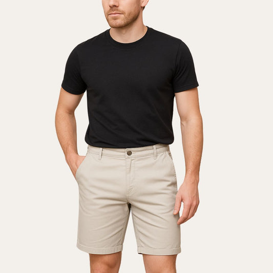 Short pour homme – Coupe classique – Tissu respirant – Longueur mi-cuisse