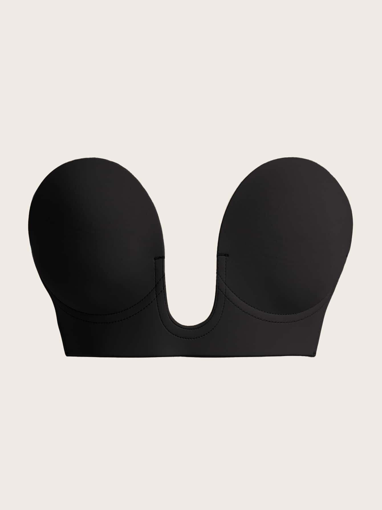 Soutien-gorge dos nu femme – Sans bretelles – Décolleté plongeant – Maintien respirant