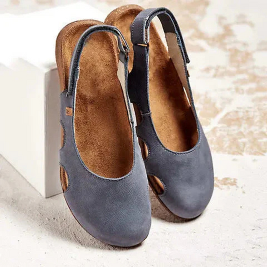 Sandales femme à bout fermé – Ajustables – Confort ergonomique – Design respirant