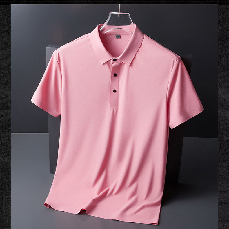 Men's polo – Classic fit – Breathable fabric – Soft touch – Short sleeves