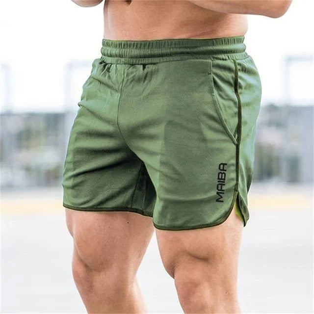 Maillot de bain homme – Coupe slim – Tissu extensible – Longueur mi-cuisse – Taille élastique