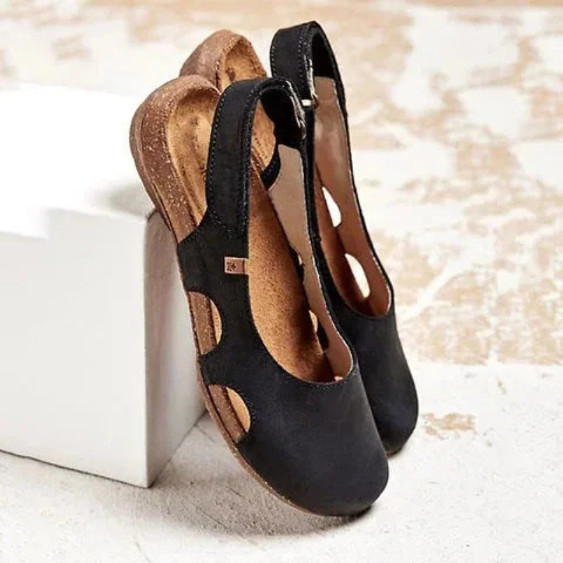 Sandales femme à bout fermé – Ajustables – Confort ergonomique – Design respirant