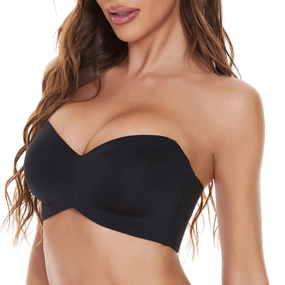 Soutien-gorge bandeau femme – Sans couture – Design sans bretelles – Maintien doux