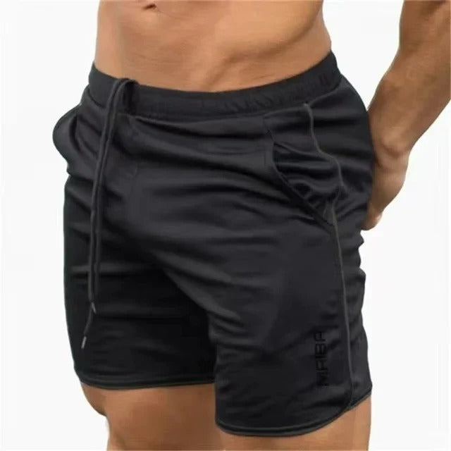 Maillot de bain homme – Coupe slim – Tissu extensible – Longueur mi-cuisse – Taille élastique