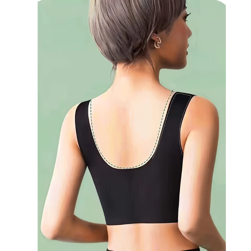 Soutien-gorge push-up femme – Sans couture – Maintien total – Confort respirant