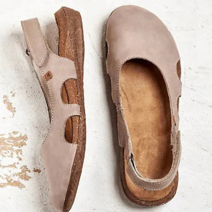 Sandales femme à bout fermé – Ajustables – Confort ergonomique – Design respirant