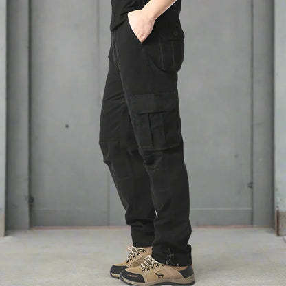 Men's cargo pants – Relaxed fit – Natural fibers – Functional pockets