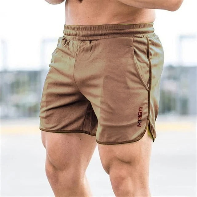 Maillot de bain homme – Coupe slim – Tissu extensible – Longueur mi-cuisse – Taille élastique