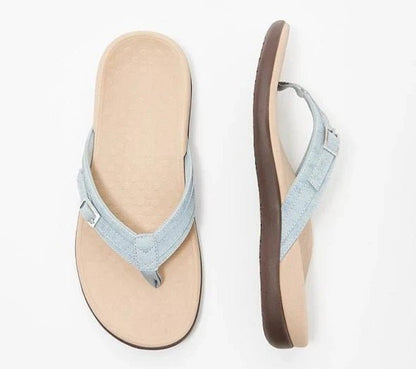 Tongs femme – Maintien orthopédique – Bride réglable