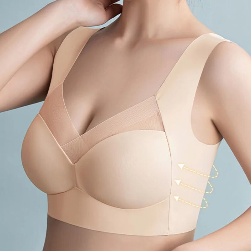 Soutien-gorge push-up femme – Sans couture – Maintien total – Confort respirant