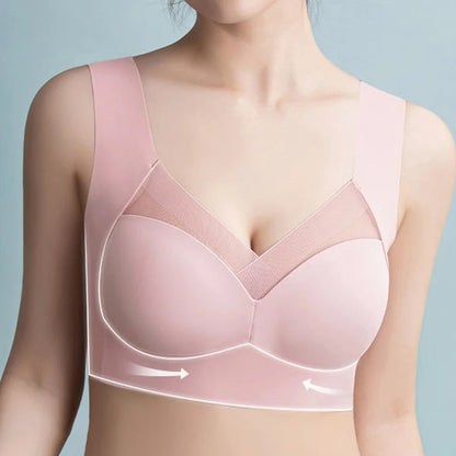 Soutien-gorge push-up femme – Sans couture – Maintien total – Confort respirant