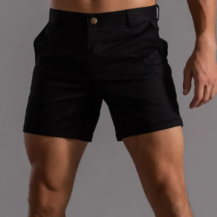 Men's shorts – Slim fit – Breathable fabric – Mid-thigh length