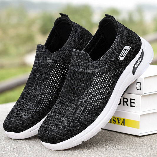 Chaussures décontractées homme – Sans lacets – Coupe basse légère