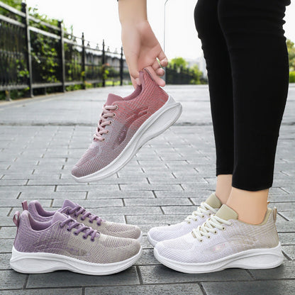 Chaussures de running femme – Légères – Maintien lacets