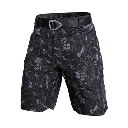 Short cargo femme – Coupe décontractée – Taille élastique – Poches zippées – Tissu respirant