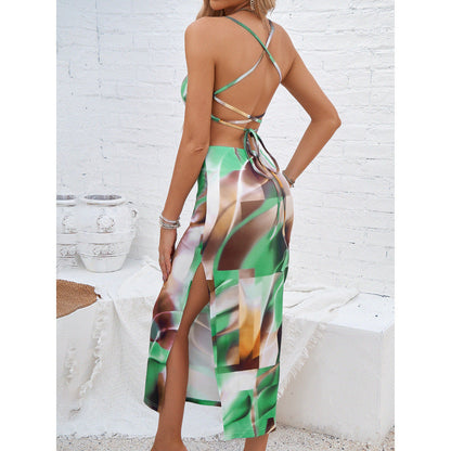 Robe midi femme – Coupe moulante – Bretelles fines élégantes