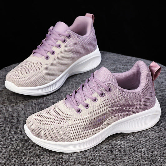 Chaussures de running femme – Légères – Maintien lacets
