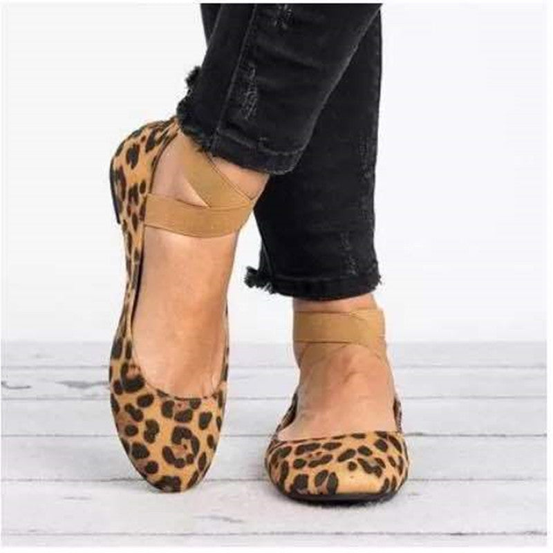 Ballerines femme – Suédine douce – Bout rond – Bride élastique – Coupe basse