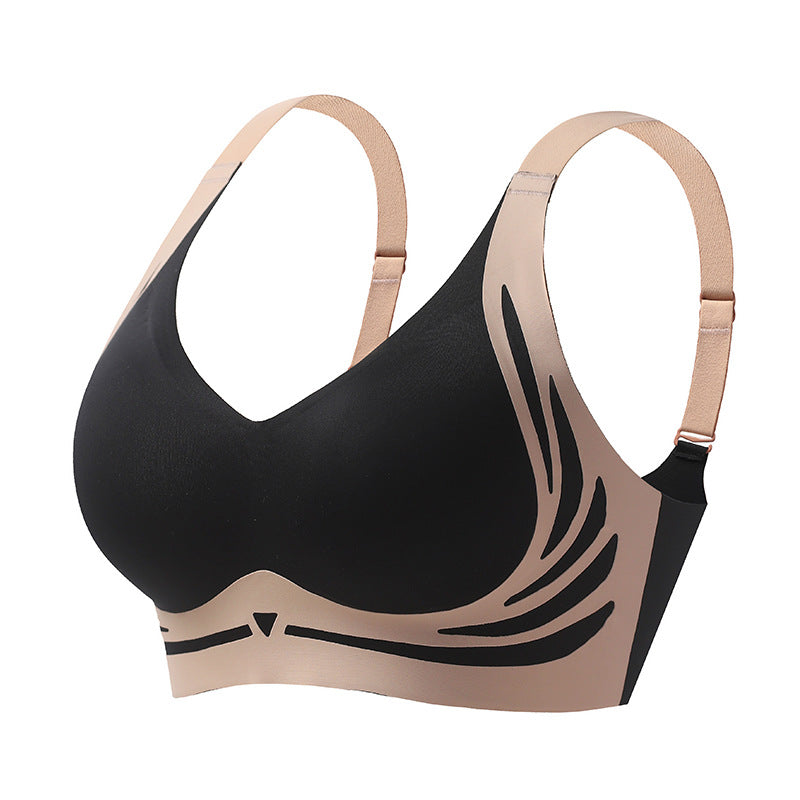 Soutien-gorge push-up femme – Sans armature – Maintien liftant – Tissu respirant