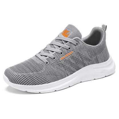 Chaussures de running femme – Tricot respirant – Semelle amortissante – Lacets ajustables