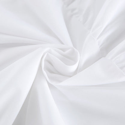 Robe femme trapèze – Sans manches – Col haut – Ourlet volanté
