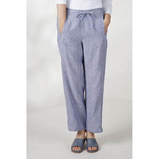 Pantalon Femme – Coupe Ample – Tissu Respirant – Taille Cordon – Longueur Cheville