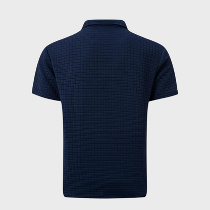 Polo homme – Coupe slim – Maille douce – Finition contrastée