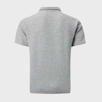 Polo homme – Coupe slim – Maille douce – Finition contrastée