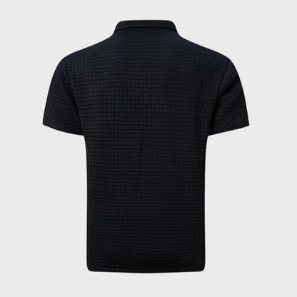 Polo homme – Coupe slim – Maille douce – Finition contrastée