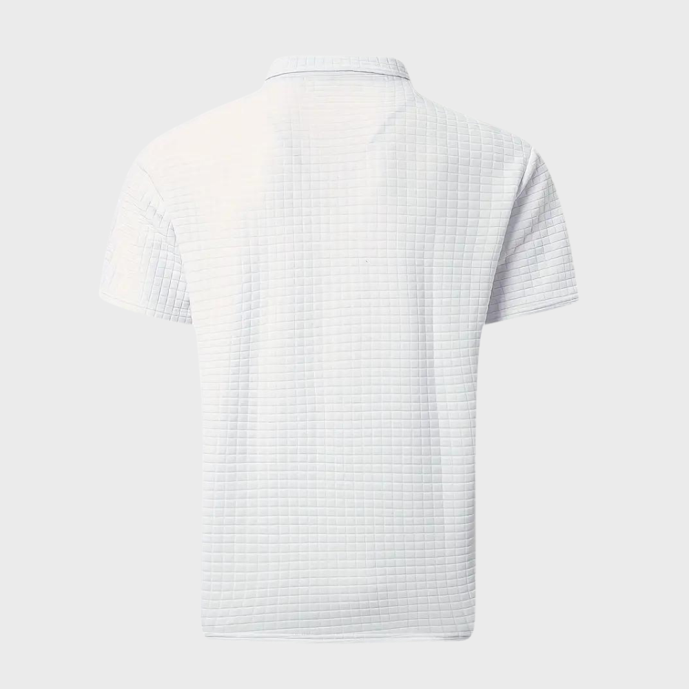 Polo homme – Coupe slim – Maille douce – Finition contrastée